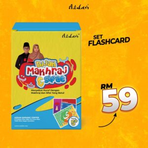 FLASHCARD BIJAK MAKHRAJ & SIFAT HURUF