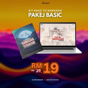 [PAKEJ BASIC] - DIARI RAMADAN + LIVE 1 JUTA KHATAM = RM19.00