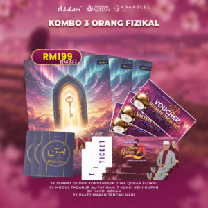 KQJ 2026 | PACKAGE #2 KOMBO 3 ORANG (FIZIKAL)